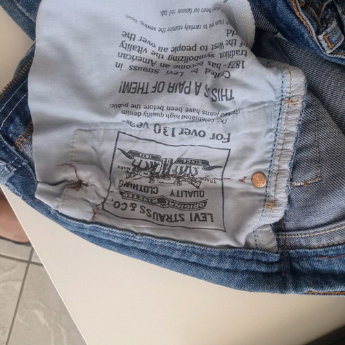 Levi's bootcut jeans used, size XL 42 14, blue