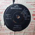 Manfred Mann 5-4-3-2-1 / Without You μεταχειρισμένο UK 7" single