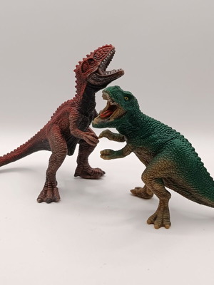 Schleich dinosaur figures 20 cm used, pack of 2
