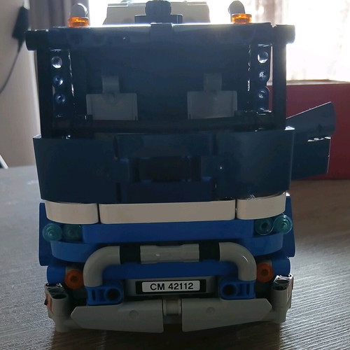 Lego Cement Mixer 42112 used with missing parts