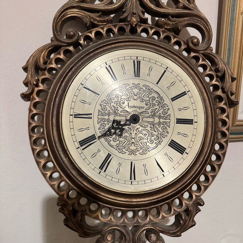 Arabique clock used, antique, not working