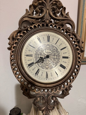 Arabique clock used, antique, not working