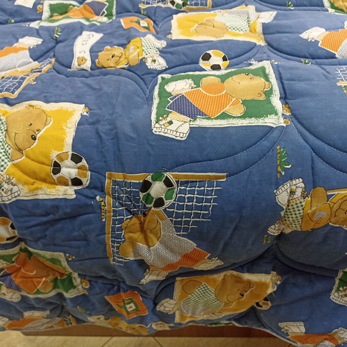 Double quilt new, reversible with cotton fabric