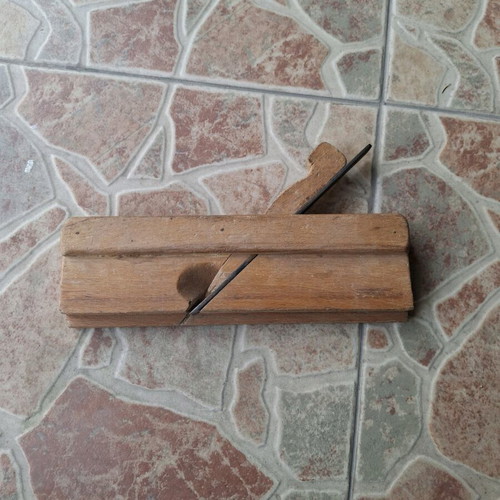 Hand wooden plane used, wood
