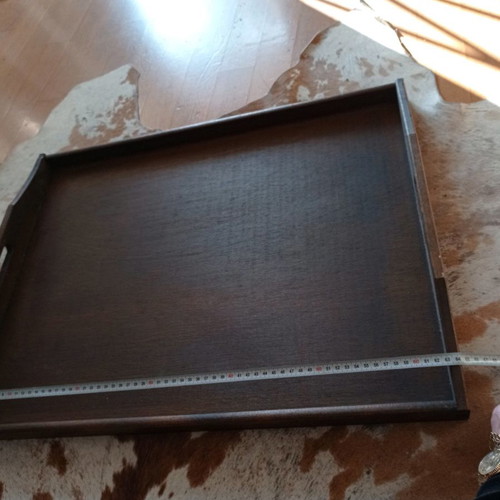 Wooden traditional tray new, simple, for multiple uses