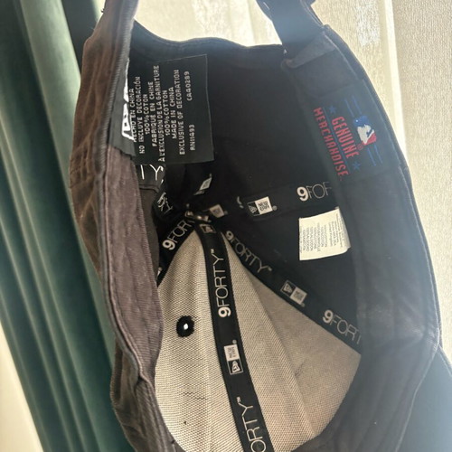 New Era hat used, unisex, black