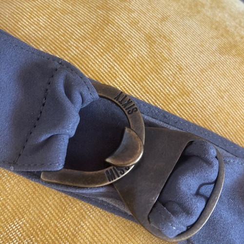 Miss Sixty suede waist belt like new, grey