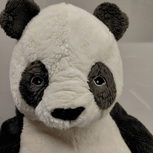 Large plush panda toy, soft and fluffy