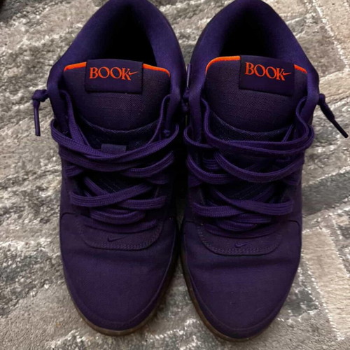 Nike Book 1 “Sunset” like new sneakers size 44, multicolor purple