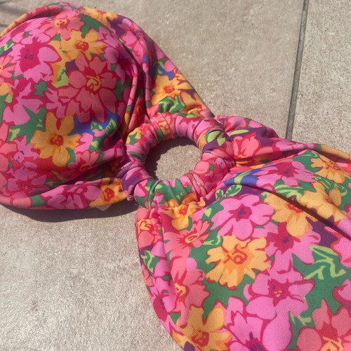 Floral bikini new, multicolor, size M-L