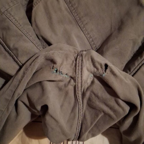 Bershka cargo pants, size 42, green