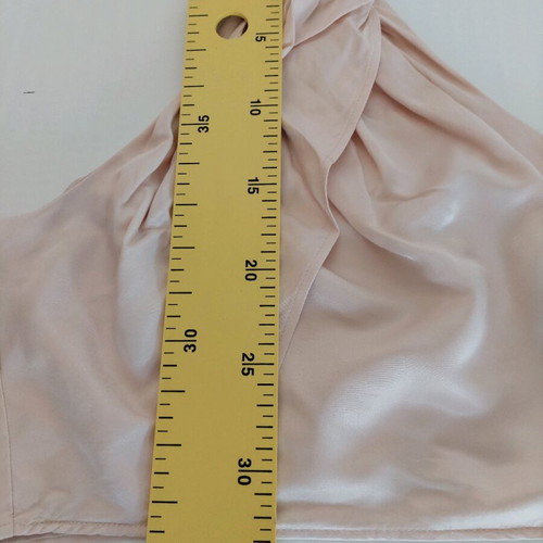 H&M Halterneck Cropped Top beige, size XS, like new