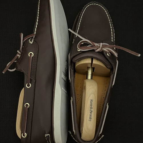 Timberland Boat 74035 leather men's shoes, size 45, brown