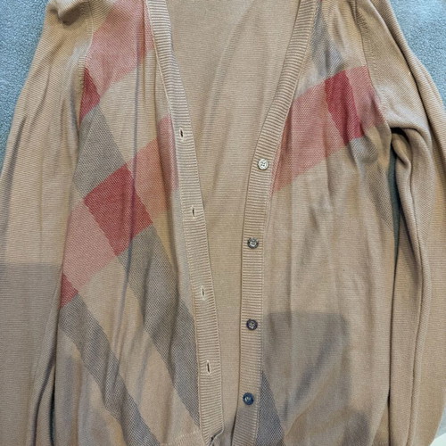 Burberry cardigan S beige like new