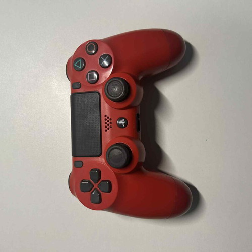 PlayStation 4 DualShock controllers new, red and dark blue, set of two