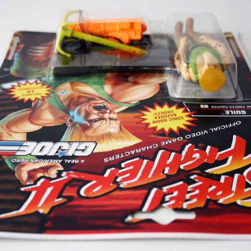 G.I. Joe Capcom Street Fighter II Guile figure vintage 1993 new sealed