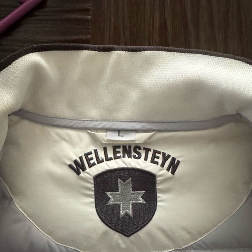 Wellensteyn Mol men's white puffer without hood, like new, size L