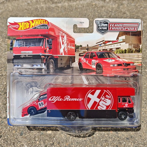 Hot Wheels Alfa Romeo Team Transport new, perfect condition