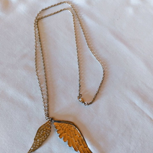 Pendant wings used with long chain