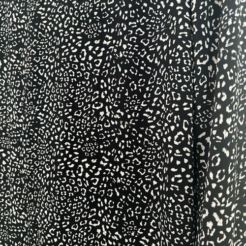 Mini animal print dress used, size Small