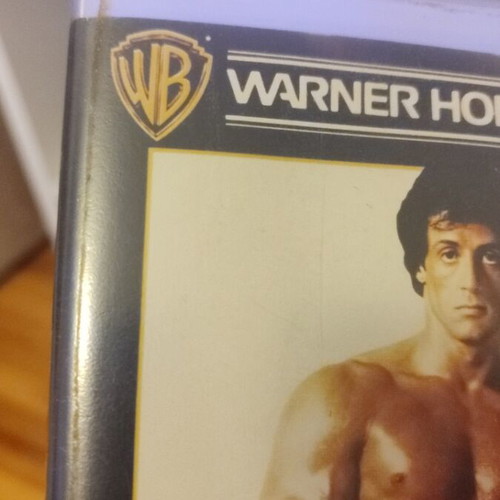 Rocky III VHS tape, drama with subtitles