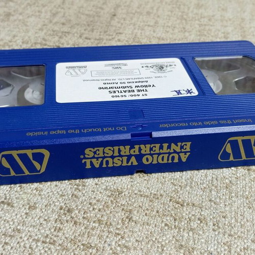 The Beatles Yellow Submarine VHS tape