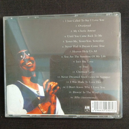 Stevie Wonder 16 Classic Love Songs CD like new