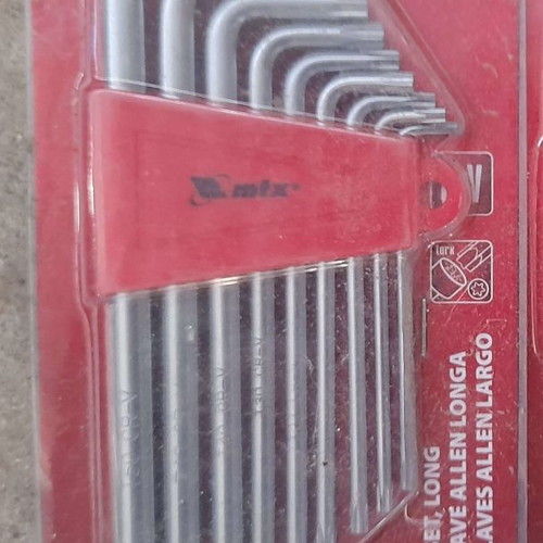 Torx key set MTX 9pcs new