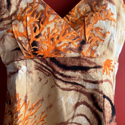 Set of pants and top made to order, multicolor, Tsantilís fabric