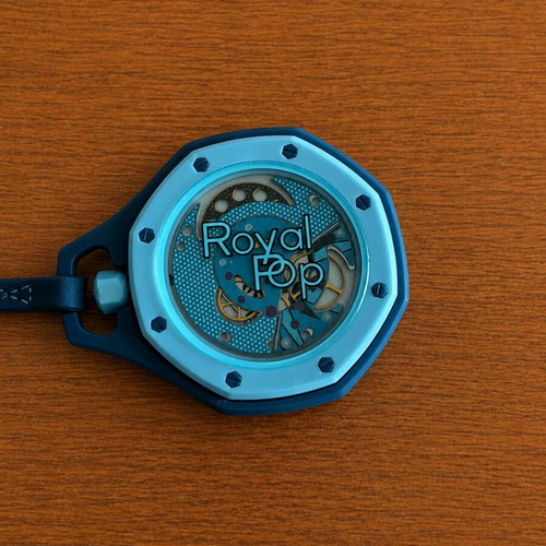 Audemars Piguet x Swatch Royal Pop pocket watch, Lan Ba & Otg Roz