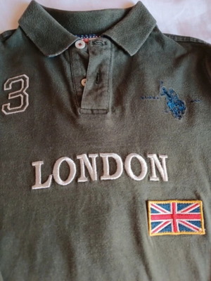 Polo boys' shirt 4 years like new, green