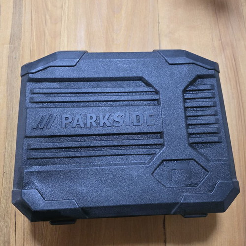 Parkside rotary hammer drill used, full set