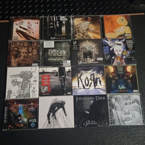 Korn CD collection like new with all studio albums and rare limited editions