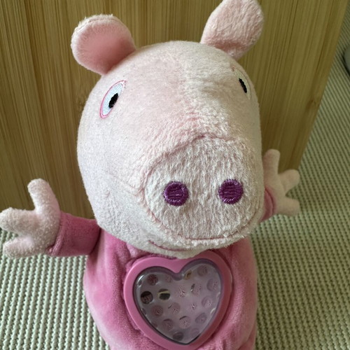 Peppa Pig plush toy with sounds, bedtime, 25 cm