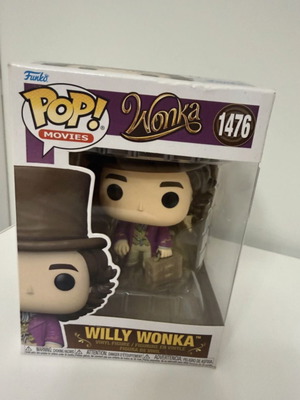 Funko Pop! Movies Wonka #1476 Willy Wonka vinyl figure with box