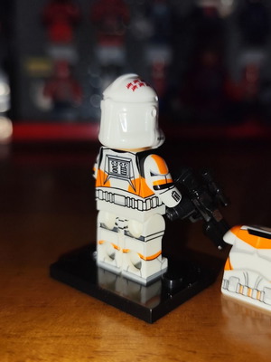 Waxer φιγούρα Lego Star Wars με blaster και πανοπλία