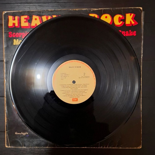 Heavy n' Rock vinyl LP used, metal compilation