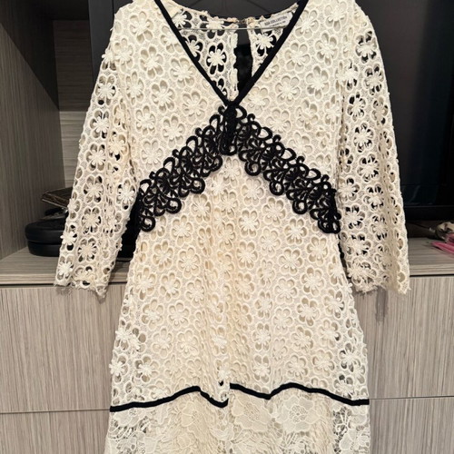 BSB dress used, size 42, black and white