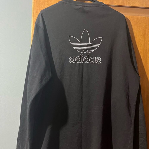 Adidas men's mako shirt like new, black, size L