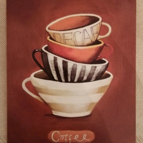 Set of 5 cards new, convertible to kitchen wall art