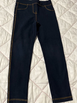 Lc Waikiki leggings with denim look for girl 3-4 years like new, blue