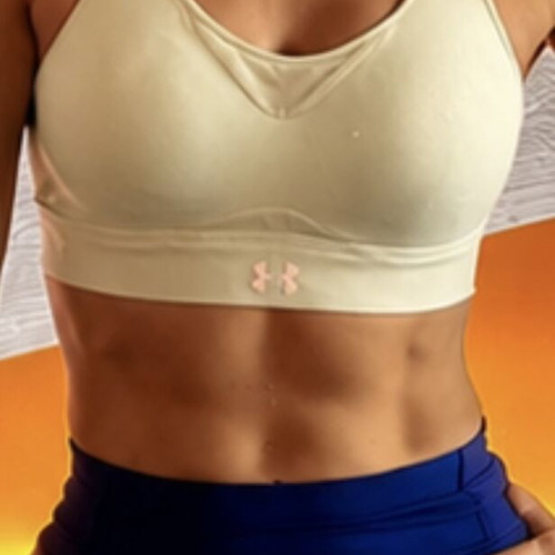 Under Armour Sports Bra Mint Green Size SM Like New