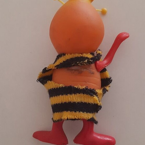 Vintage '80s Vily figure from Maya the Bee used