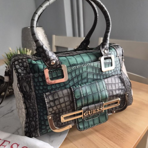 Guess Vintage Y2K Large Handbag McBling Style