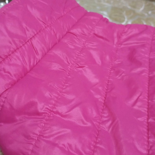 Dog waterproof jacket fuchsia like new