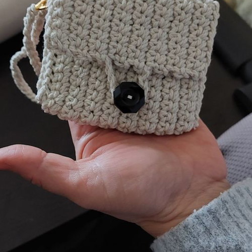 Handmade wallet new with wrist strap