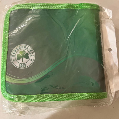 Panathinaikos case new with zipper for CD or DVD