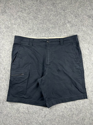 Columbia Men's Chino Shorts Used Size 34 L Black