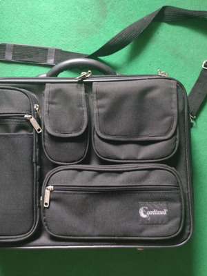 Cardinal professional laptop bag briefcase with multiple pockets and shoulder strap