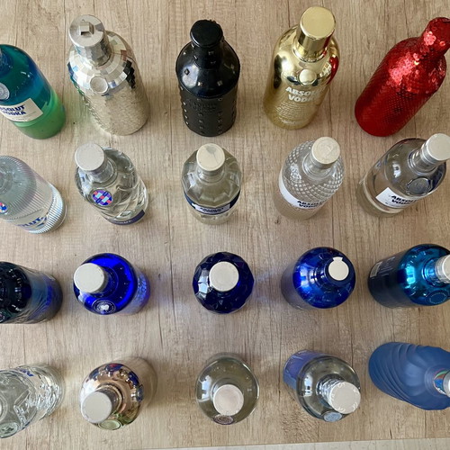 Absolut Vodka Limited Edition Collection of 20 Sealed Bottles